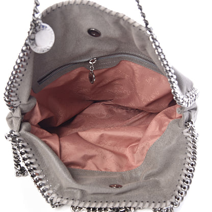 Stella McCartney Shaggy Deer Falabella Fold Over Tote Grey 5 of 10