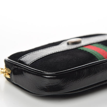 Gucci Suede Patent Ophidia Belted iPhone Case 85 34 Black 5 of 11
