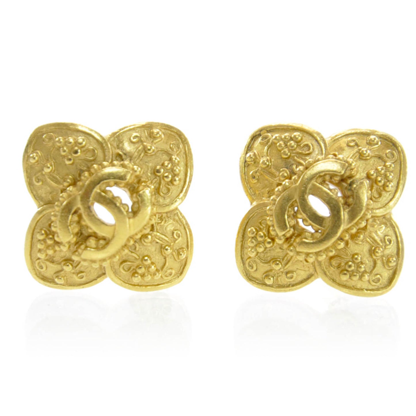 CC Clip On Earrings