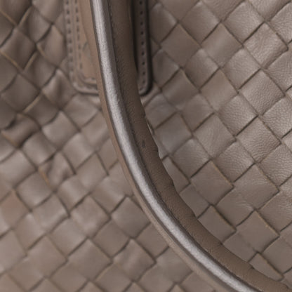 Bottega Veneta Nappa Intrecciato Maxi Convertible Tote Steel 10 of 10
