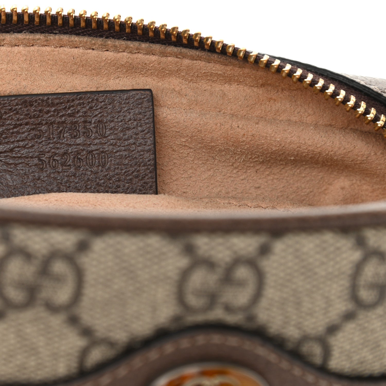 Gucci GG Supreme Monogram Web Mini Ophidia Shoulder Bag Brown 7 of 12