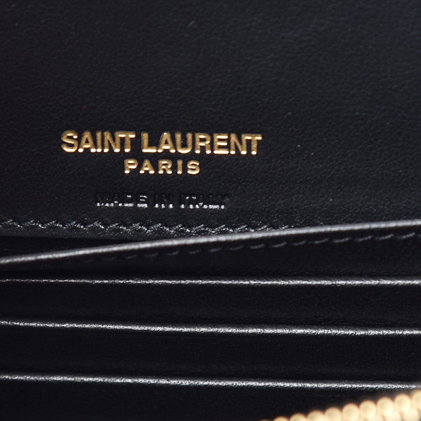 Smooth Calfskin Monogram Kate Belt Bag Black
