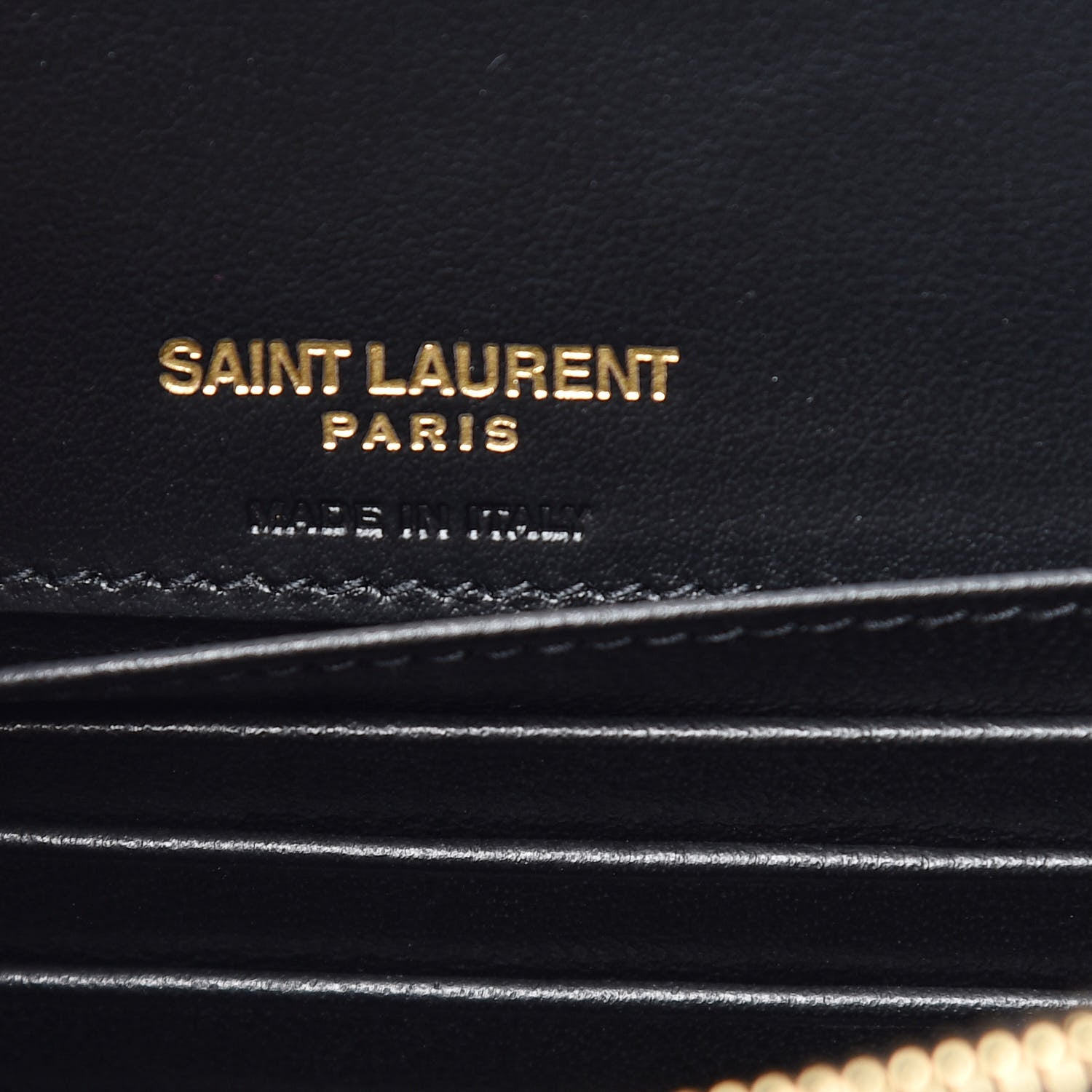 Saint Laurent Smooth Calfskin Monogram Kate Belt Bag Black 8 of 9