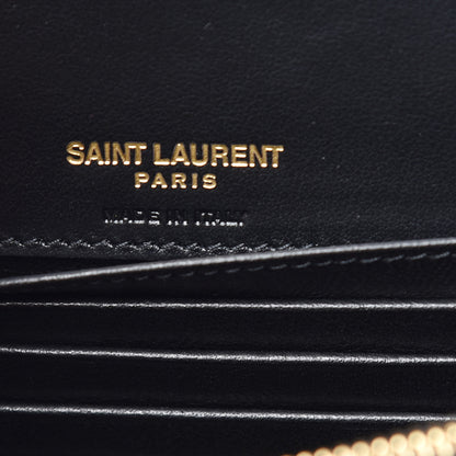 Saint Laurent Smooth Calfskin Monogram Kate Belt Bag Black 8 of 9