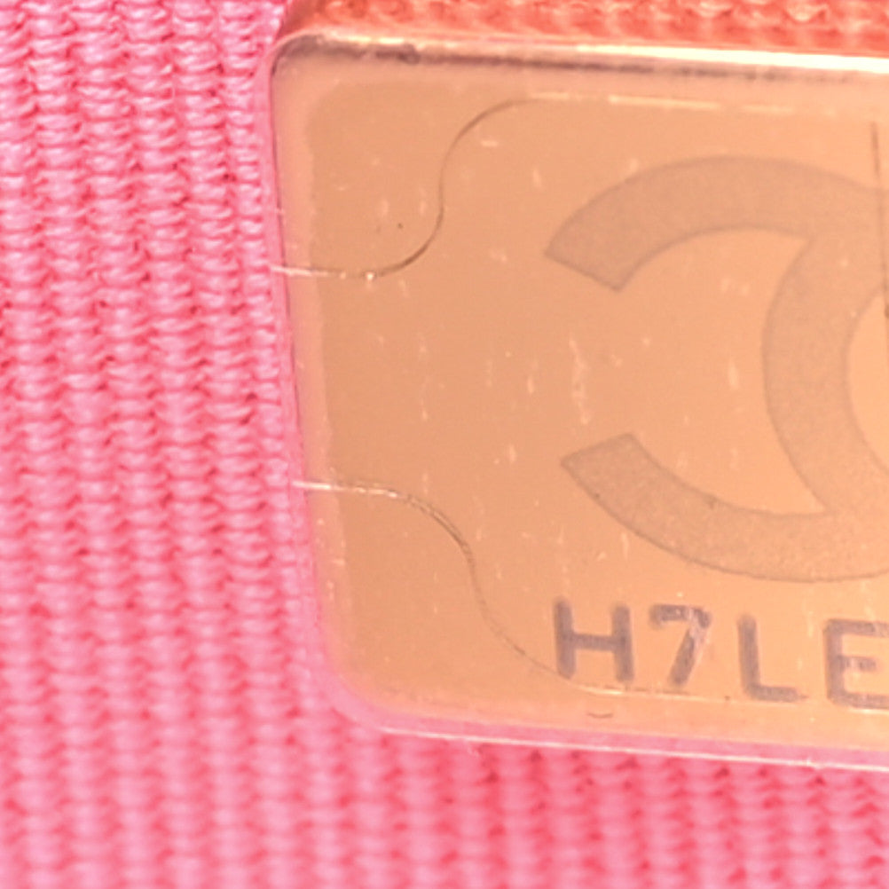 Chanel Caviar Quilted Wallet on Chain WOC Pink 8 of 11