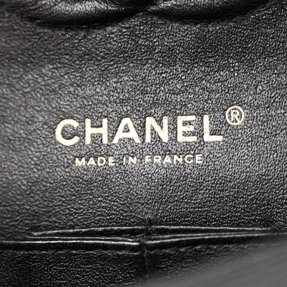 Chanel Caviar Quilted Medium Double Flap Black 6 of 10