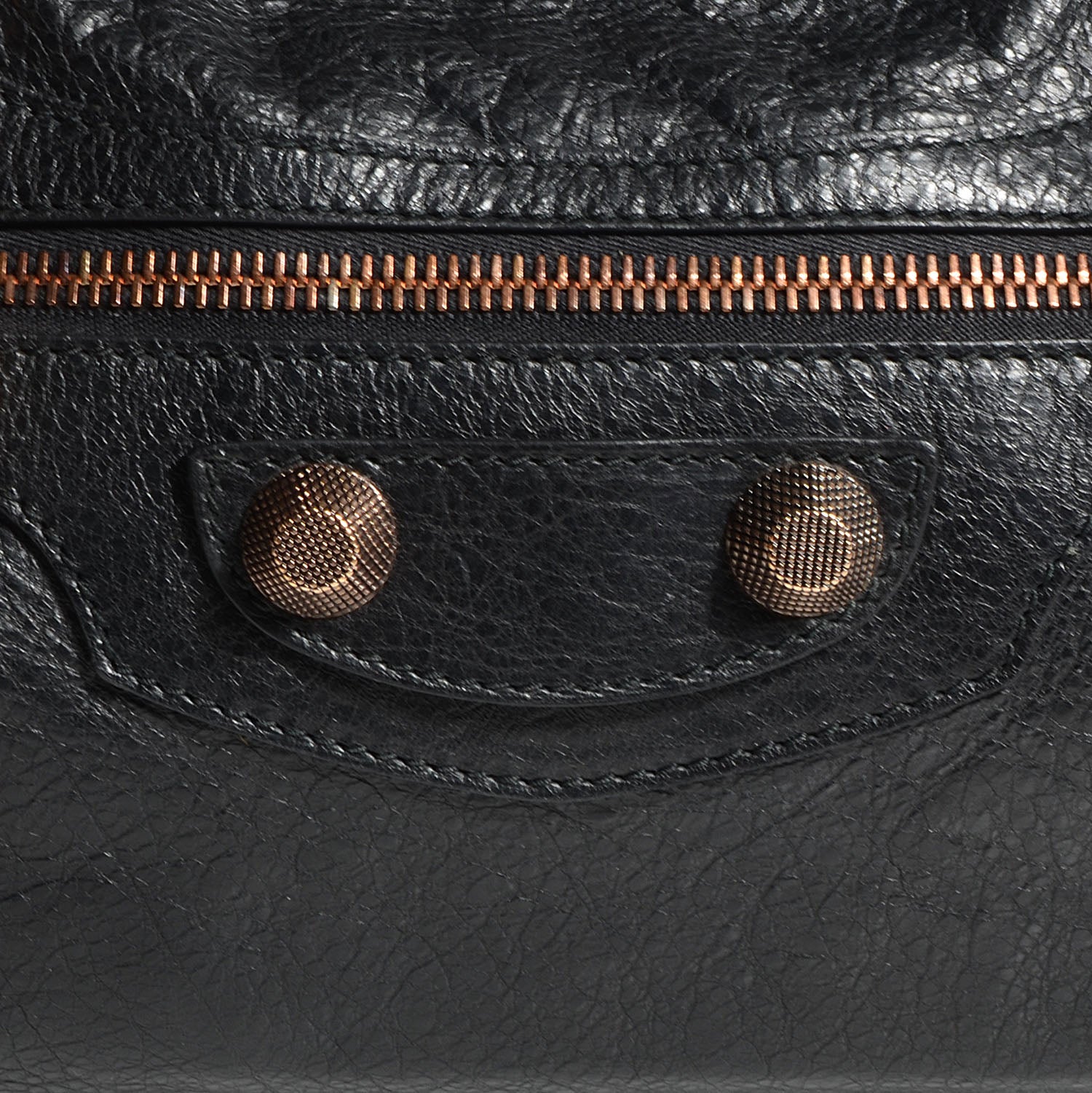 Balenciaga Agneau Giant 21 Rose Gold Hardware City Black 7 of 12