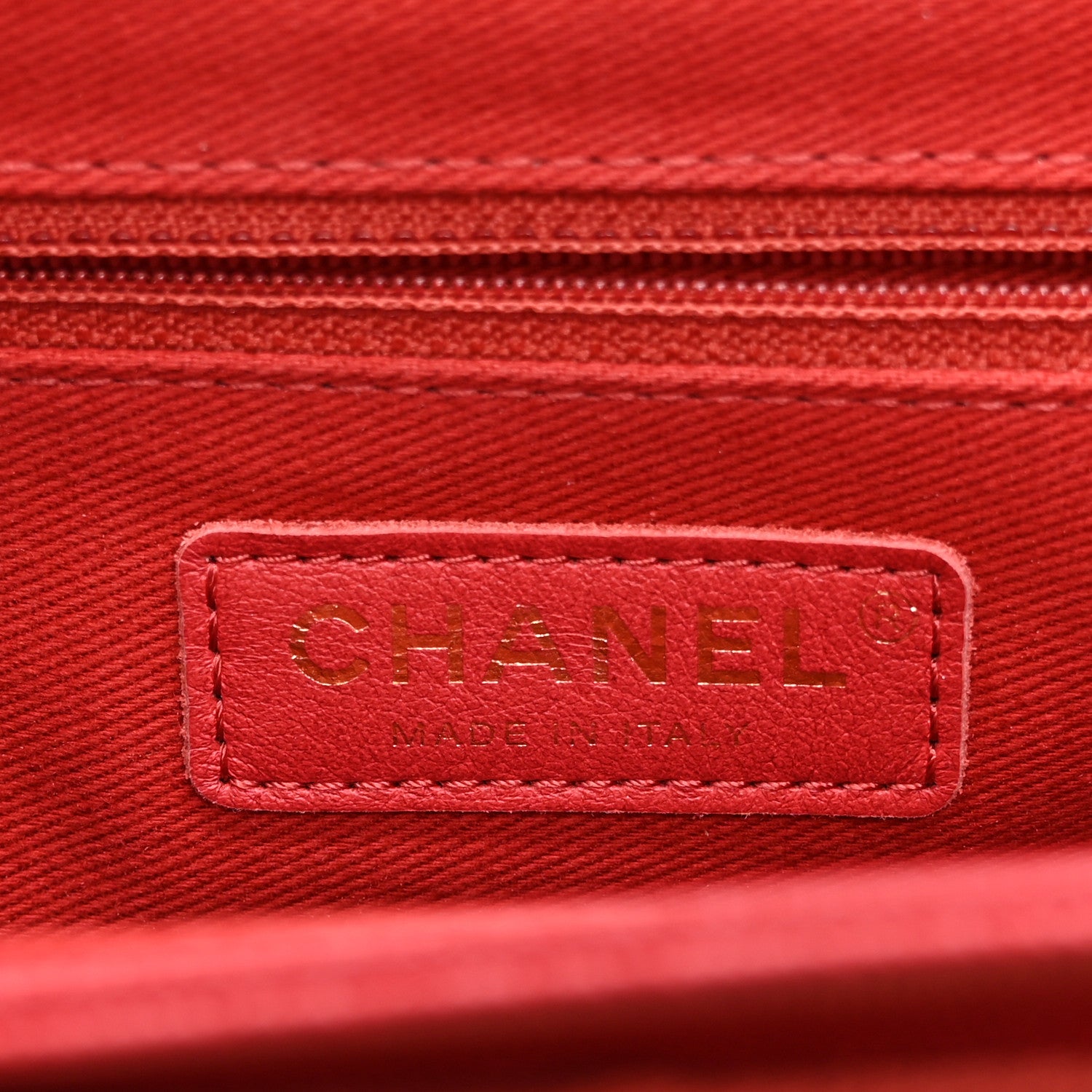 Chanel Caviar Quilted Small Business Affinity Flap Red 6 of 11