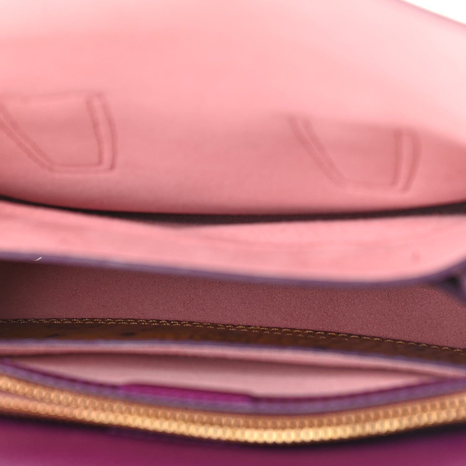 MCM Grained Calfskin Mini Milla Tote Purple 6 of 11