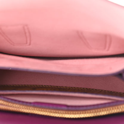 MCM Grained Calfskin Mini Milla Tote Purple 6 of 11