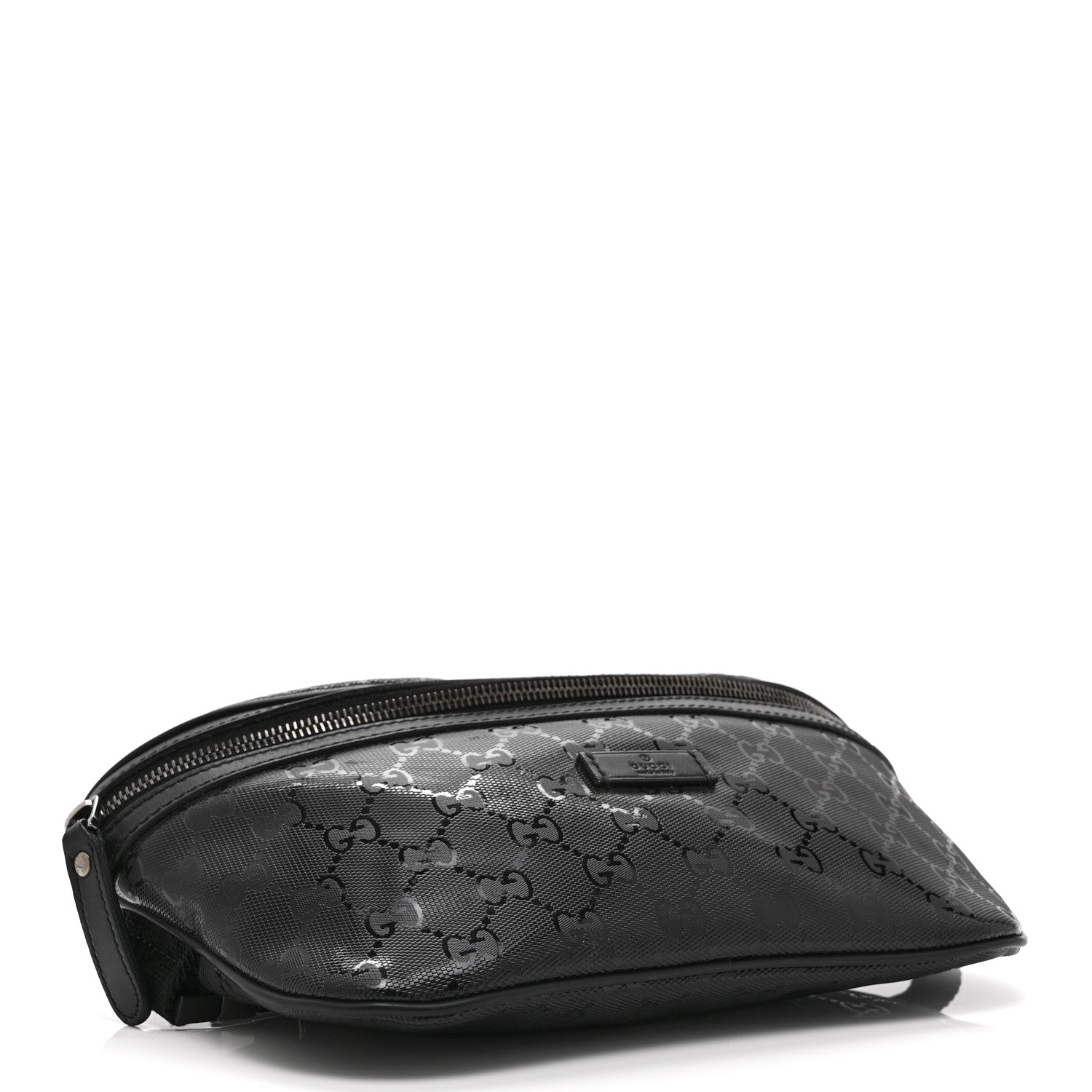Gucci Imprime Monogram Belt Bag Black 4 of 11