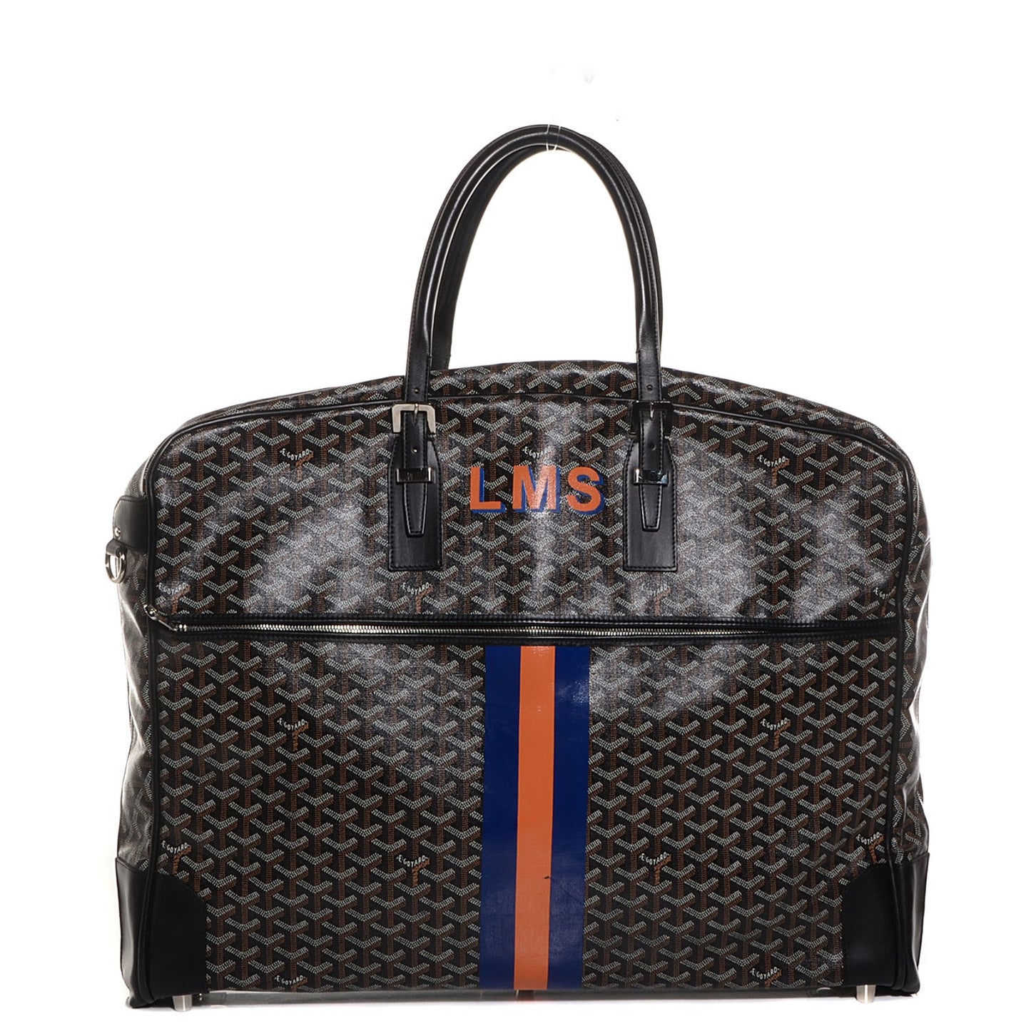 Goyardine Porte-Habits Garment Bag Black