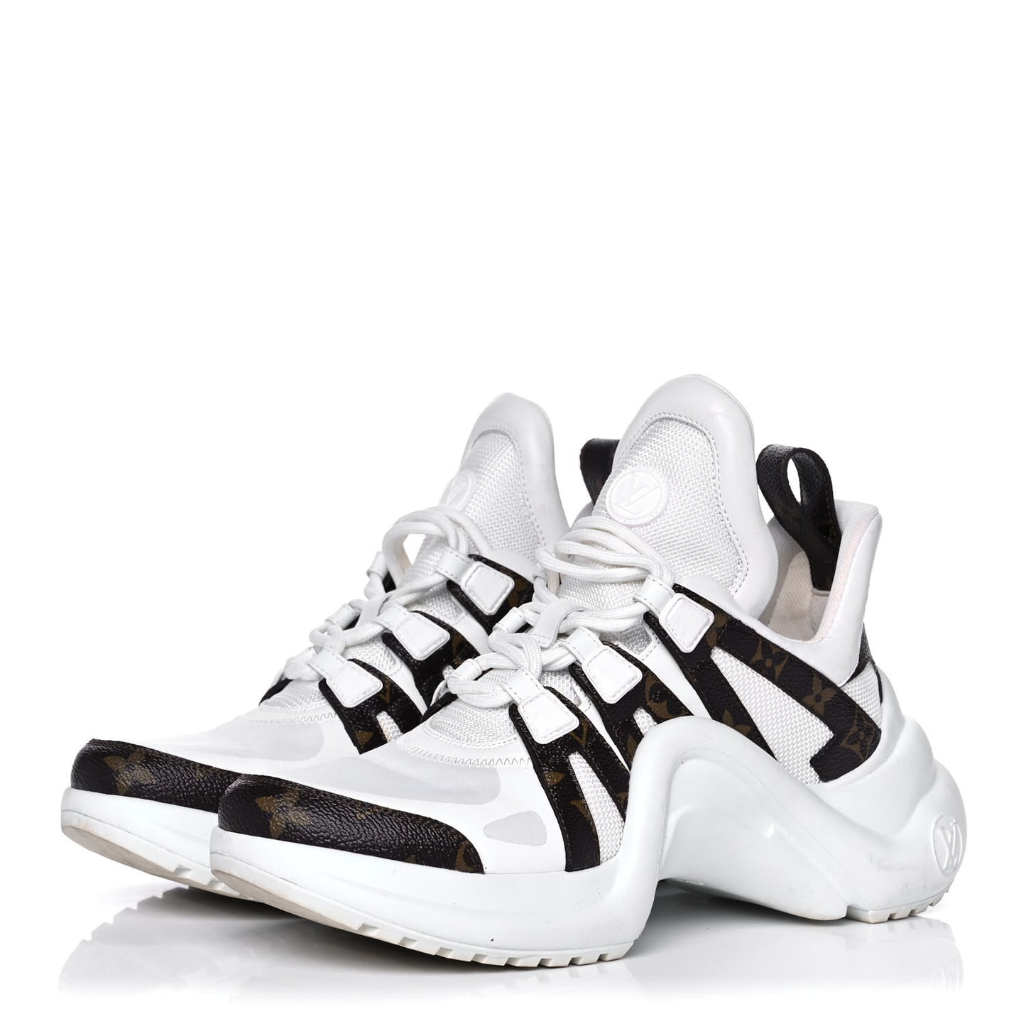 Patent Monogram LV Archlight Sneakers 39 White