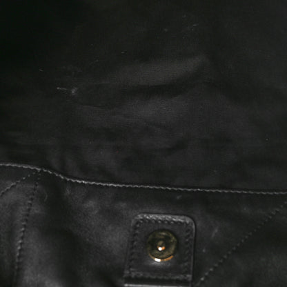 Saint Laurent Lambskin Matelasse Monogram Medium Jamie 4.3 Pochon Black 5 of 10