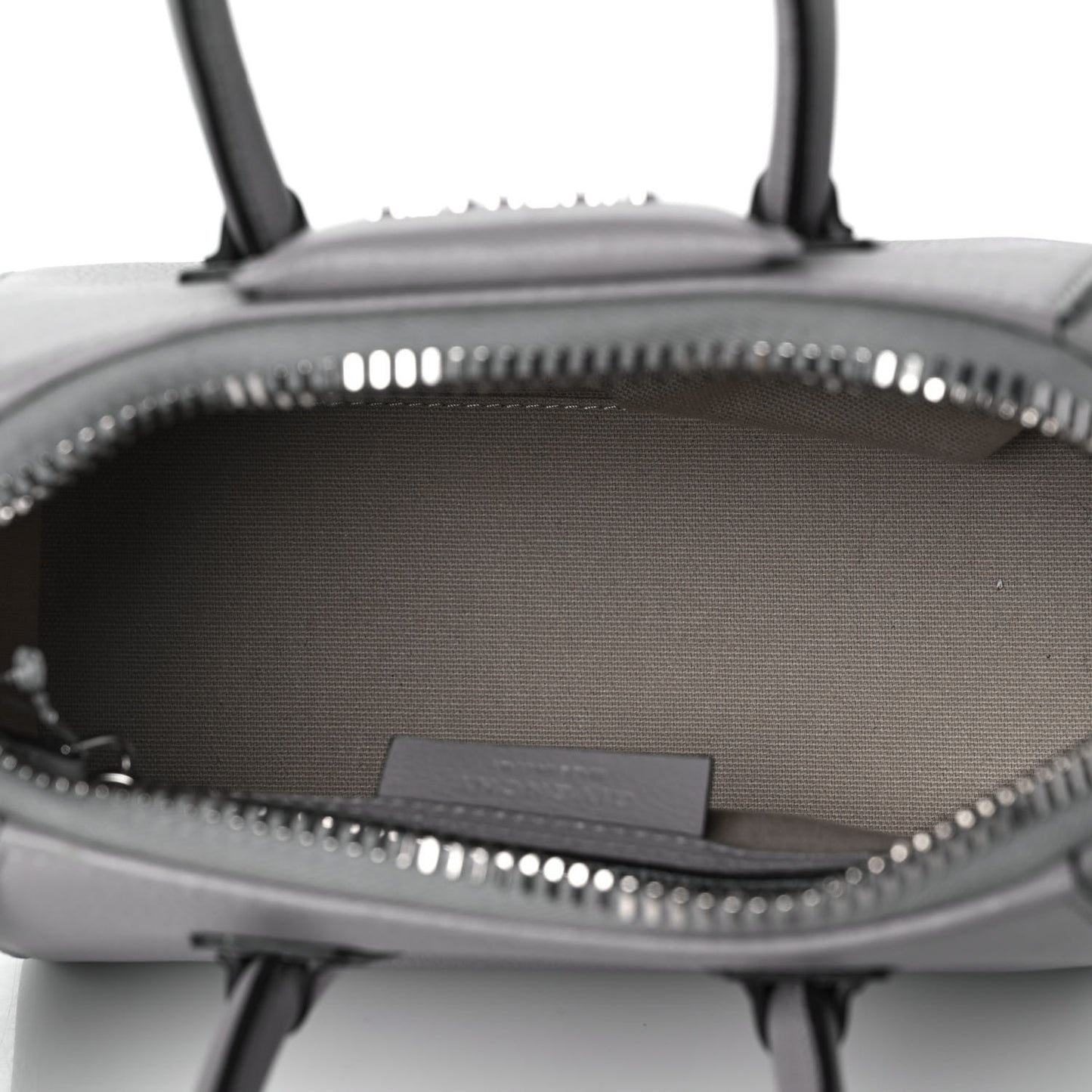 Sugar Goatskin Small Antigona Pearl Grey