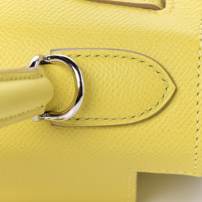 Hermes Epsom Kelly Sellier 28 Lime 21 of 37