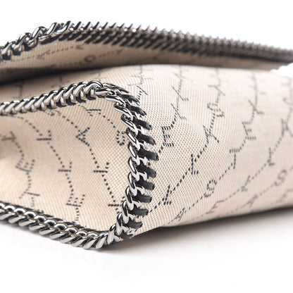 Stella McCartney Canvas Logo Falabella Messenger Beige 7 of 8