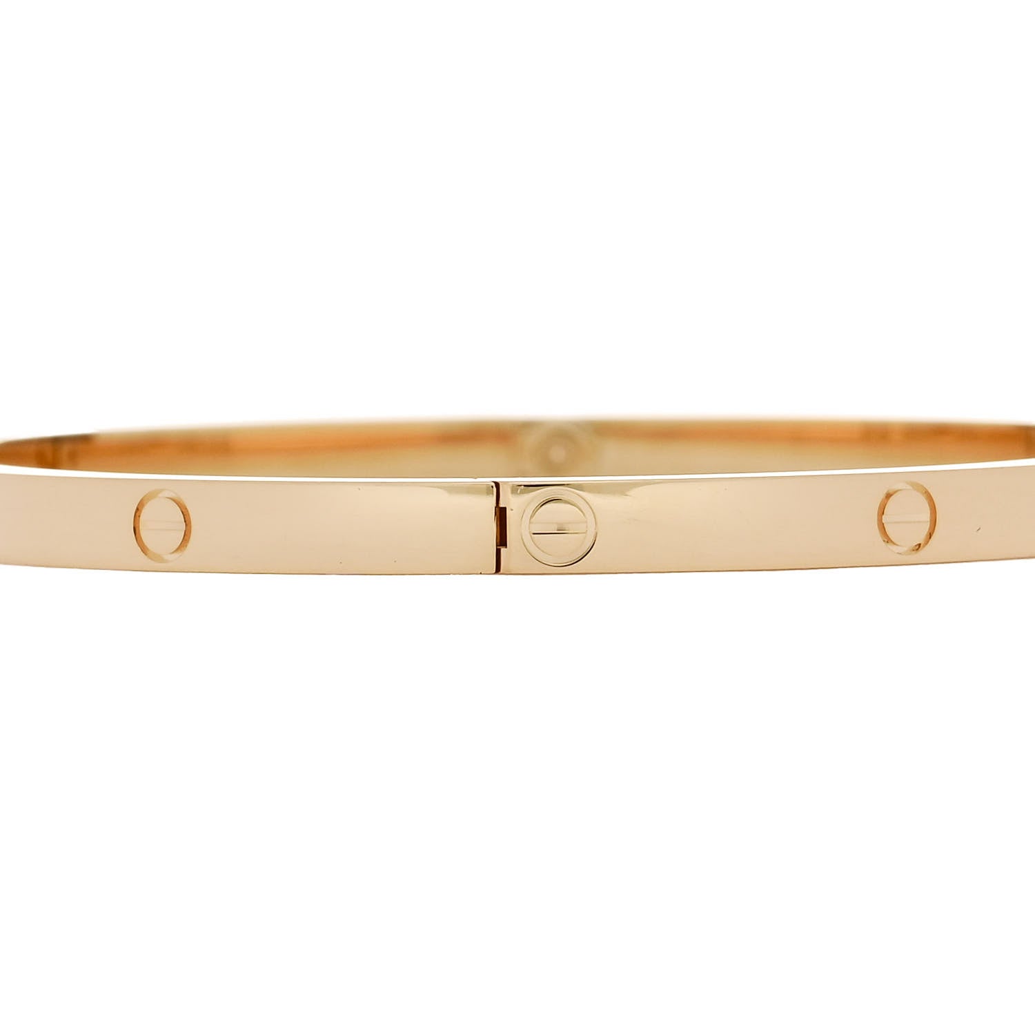 Cartier 18K Yellow Gold Small LOVE Bracelet 18 5 of 8