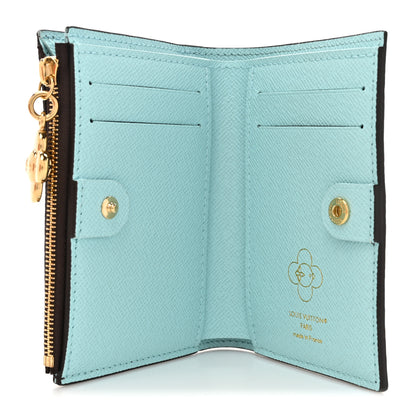 Louis Vuitton Monogram Snow Show Lisa Wallet Azur Frost 5 of 10