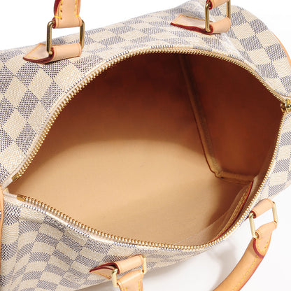 Louis Vuitton Damier Azur Speedy 30 5 of 8
