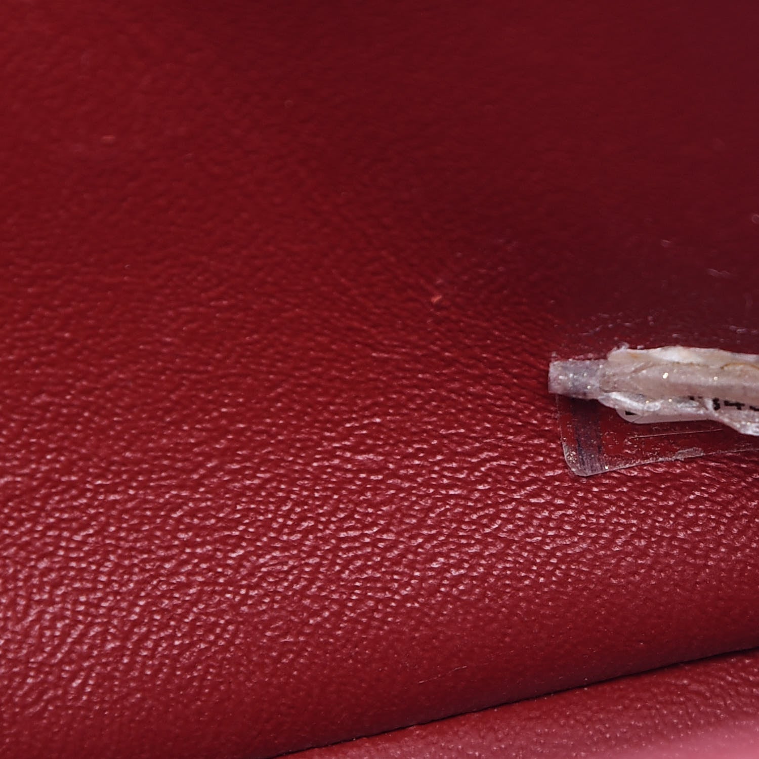 Chanel Crumpled Grained Calfskin Flap Red 7 of 9