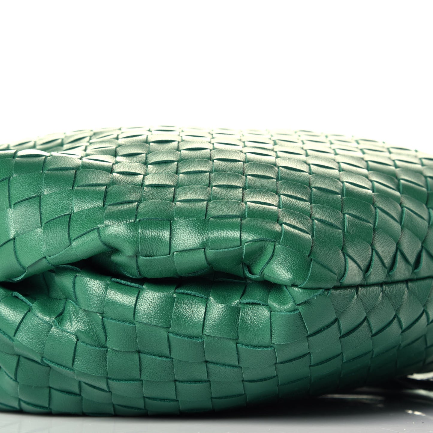 Nappa Intrecciato Small Bulb Racing Green