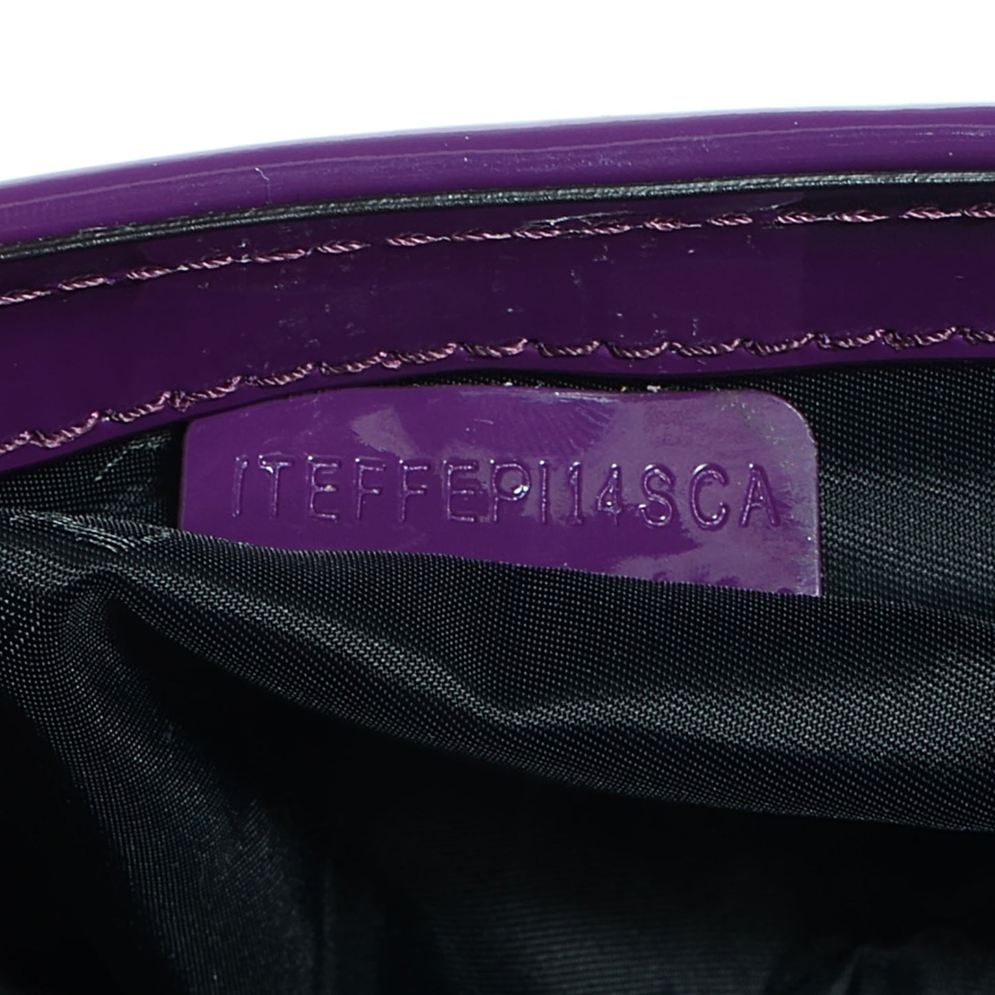 Prorsum Patent Small Lilford Shoulder Bag Beetroot