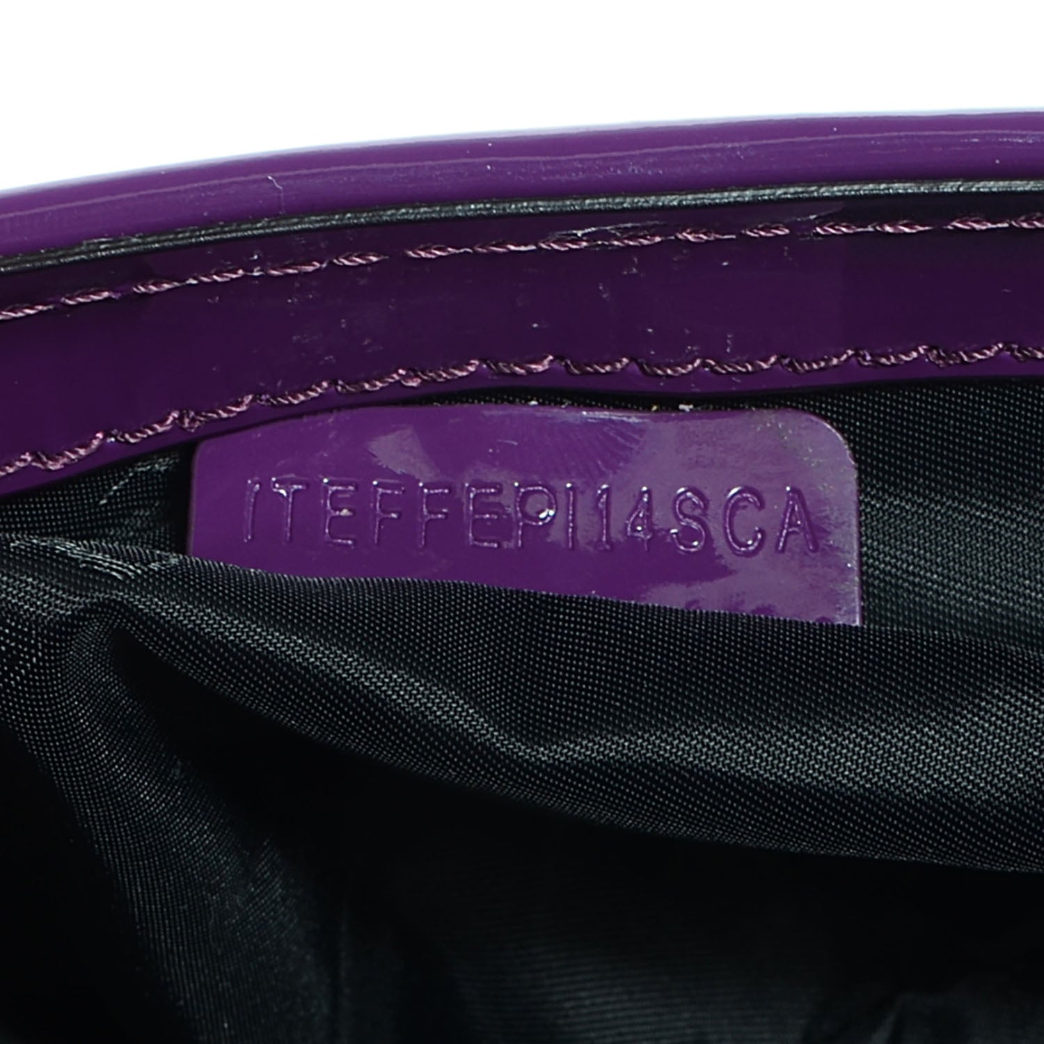 Burberry Prorsum Patent Small Lilford Shoulder Bag Beetroot 13 of 14
