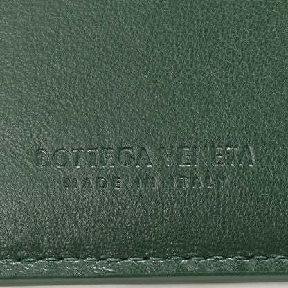 Bottega Veneta Nappa Intreccio Cassette Credit Card Holder Green 6 of 8