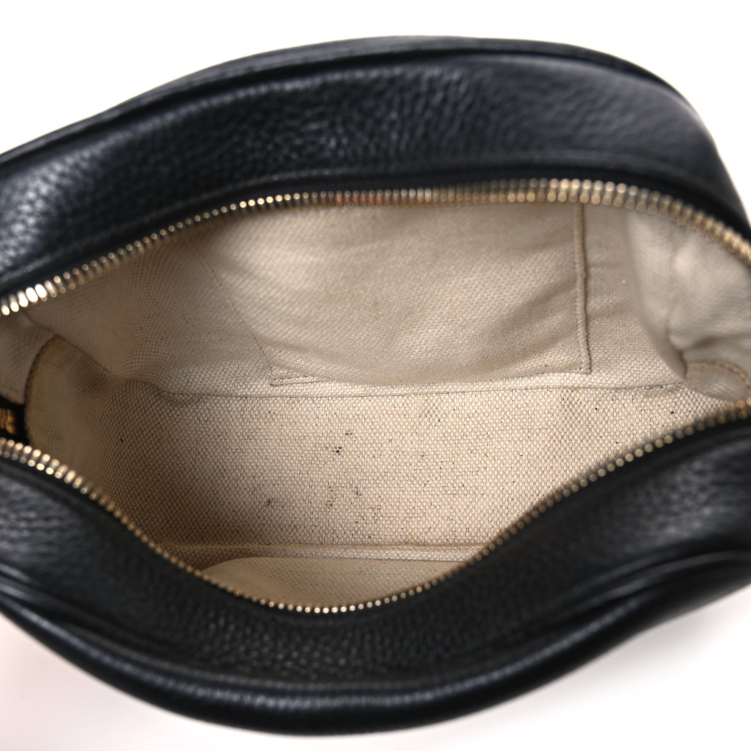 Gucci Pebbled Calfskin Small Soho Disco Bag Black 5 of 12