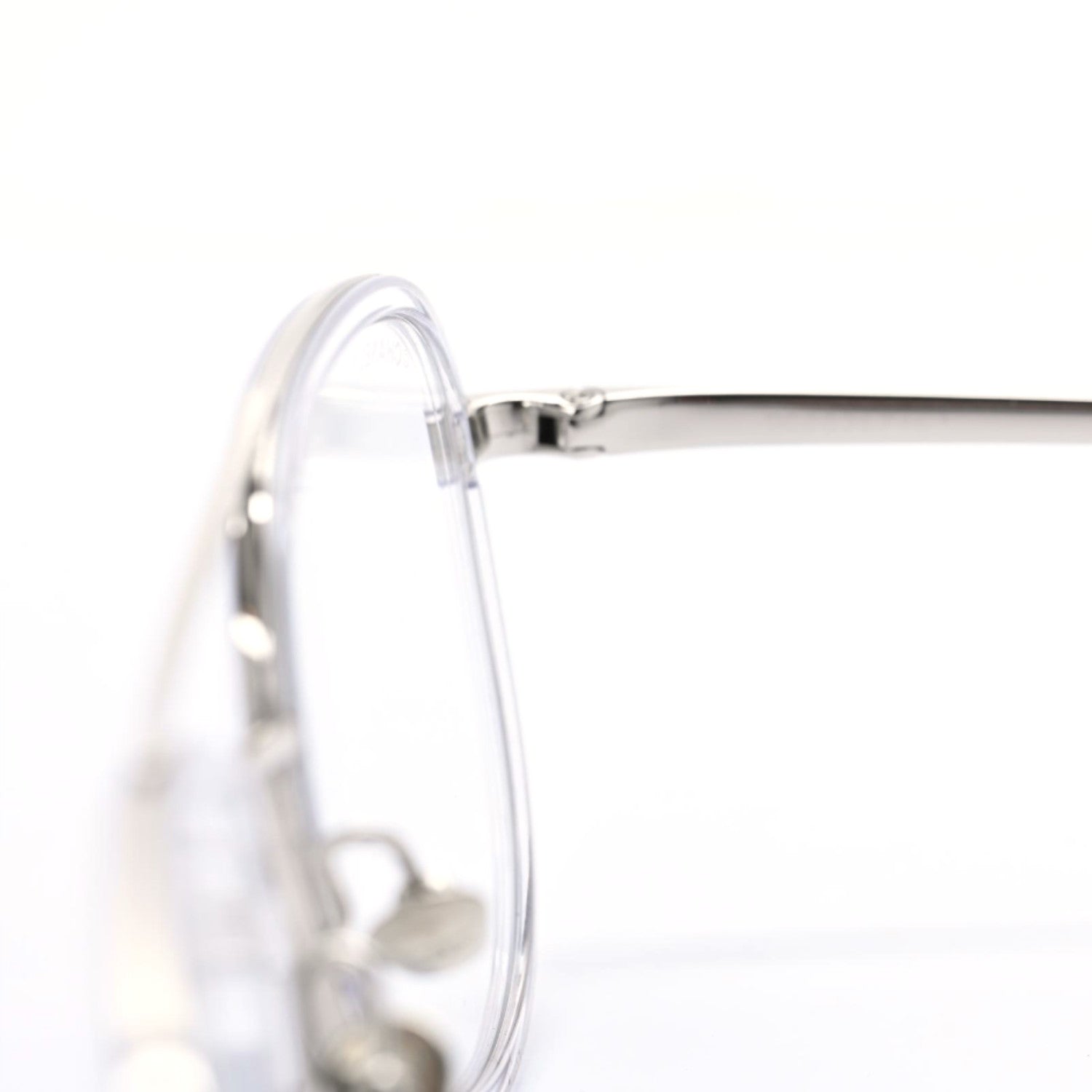 Chanel Acetate Pilot Eyeglasses 2196-S Clear 6 of 7