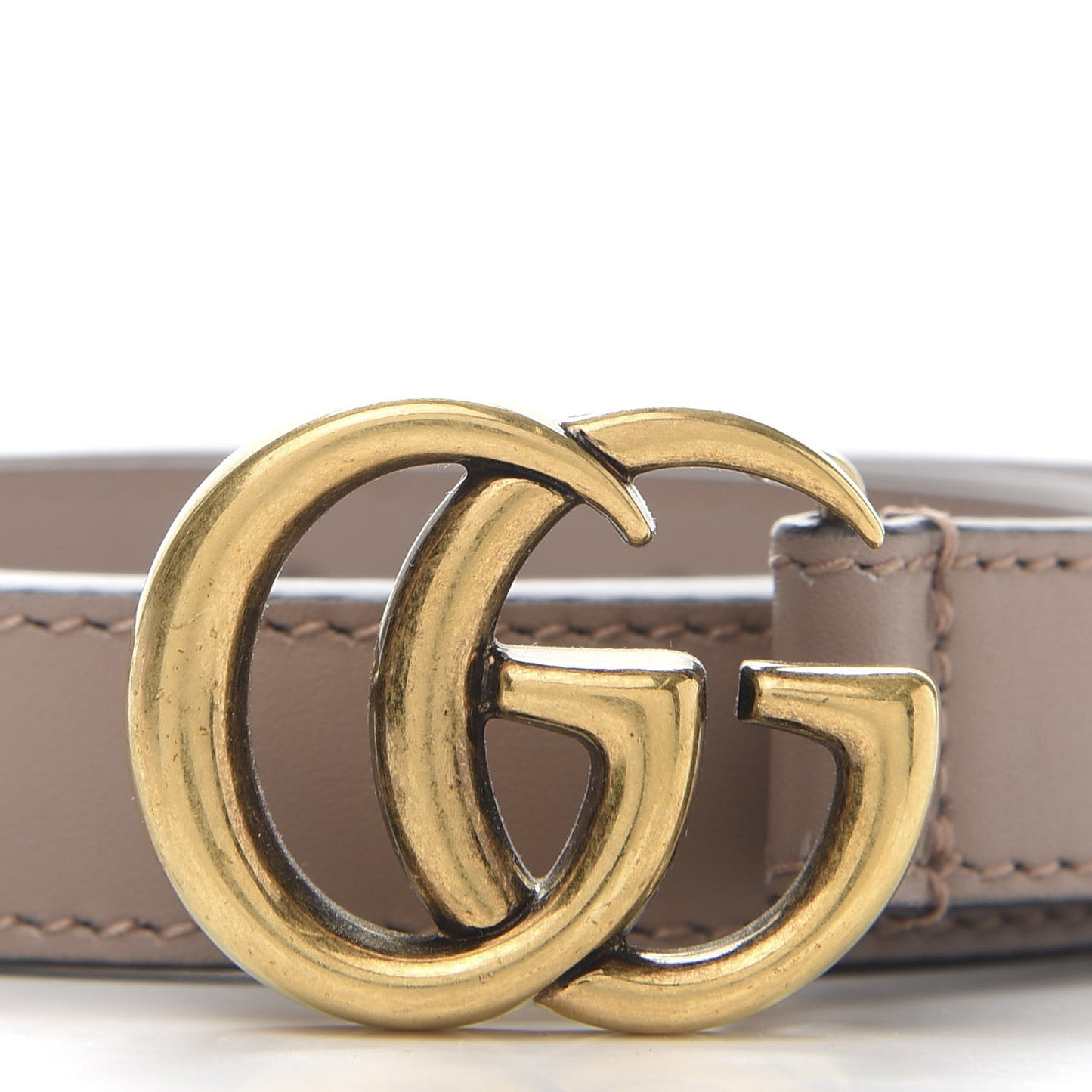 Calfskin Double G 20mm Belt 85 34 Porcelain Rose