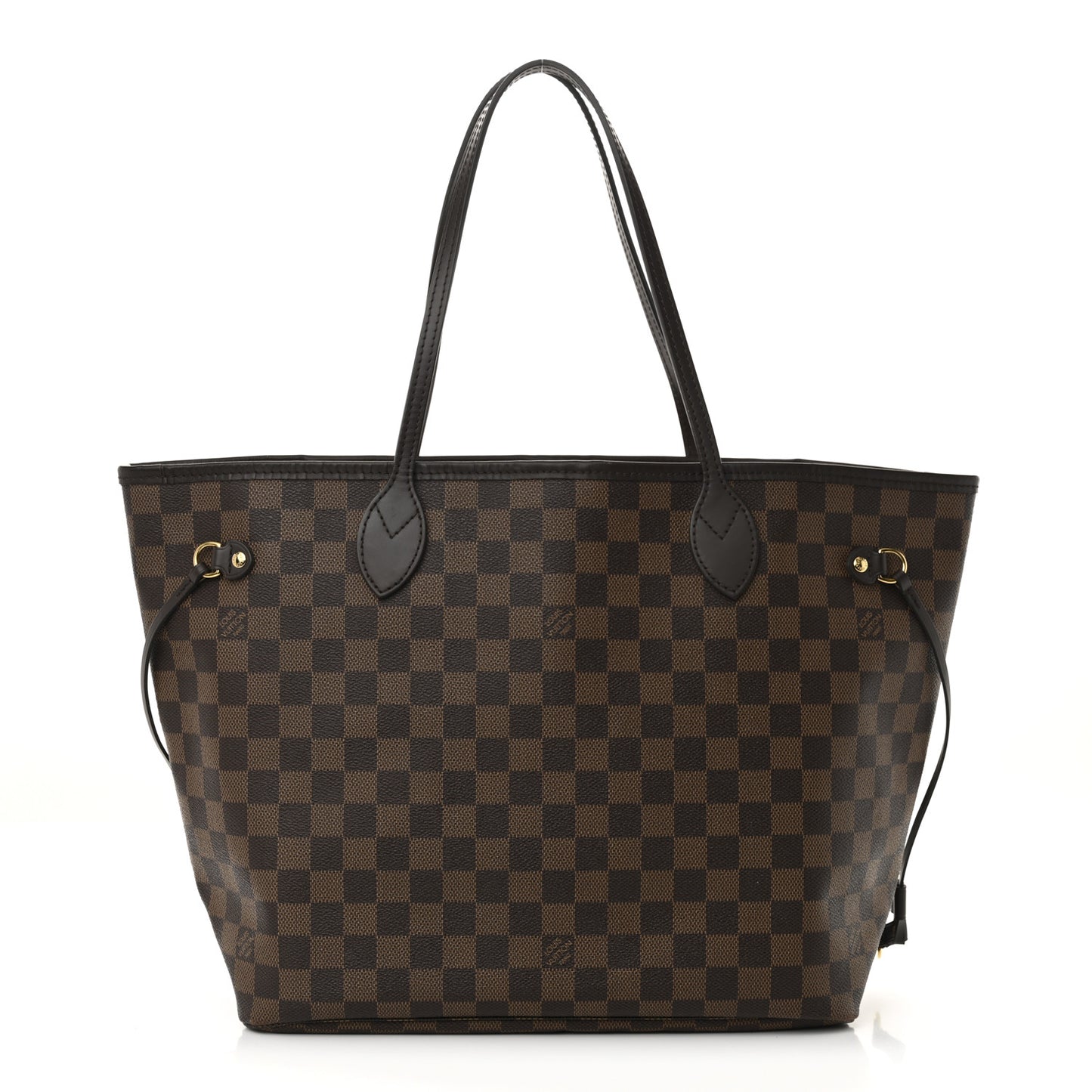 Damier Ebene Neo Neverfull MM Rose Ballerine