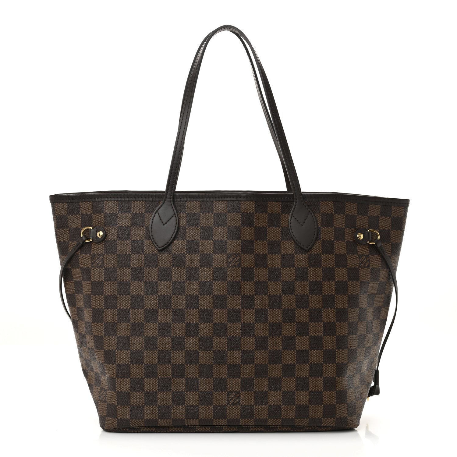 Louis Vuitton Damier Ebene Neo Neverfull MM Rose Ballerine 1 of 13