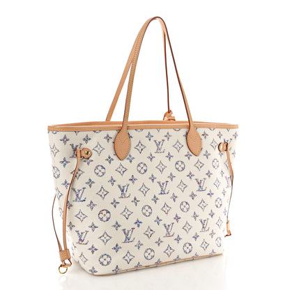 Louis Vuitton Monogram Jacquard Neverfull MM Multicolor Beige 4 of 9