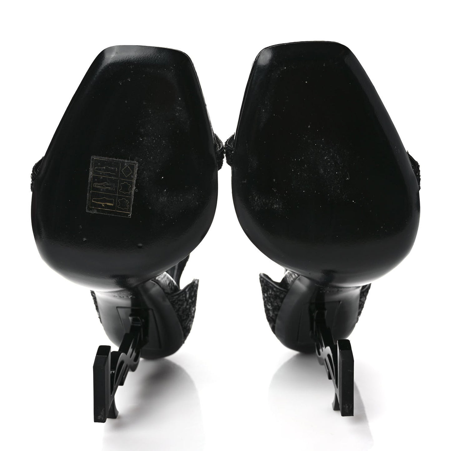 Glitter Opyum Sandals 36.5 Black