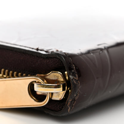 Louis Vuitton Vernis Zippy Wallet Amarante 8 of 9