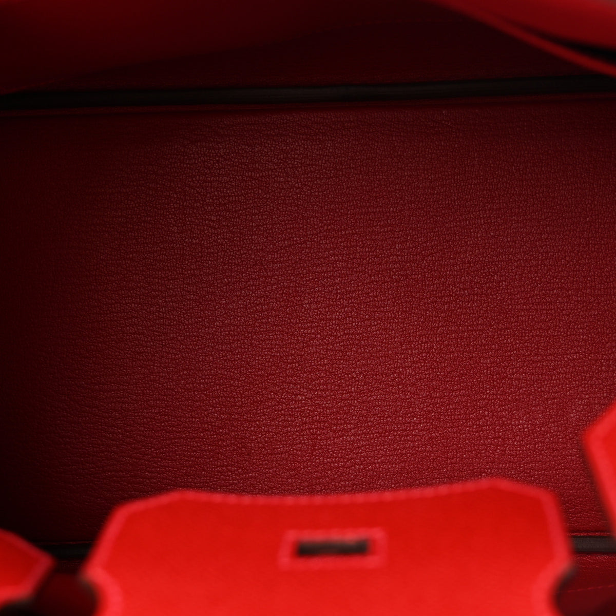 Epsom BIRKIN 30 Rouge Casaque