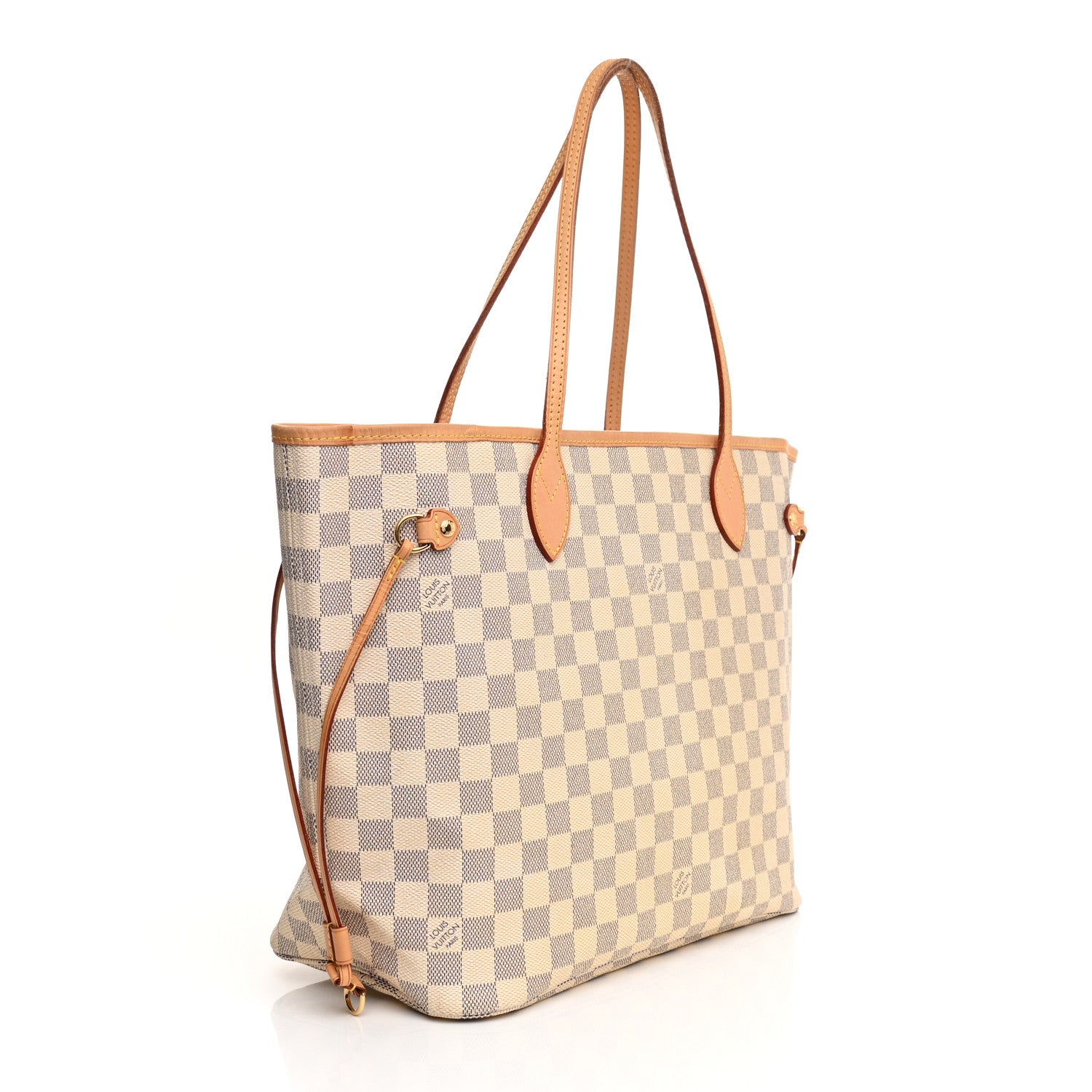 Louis Vuitton Damier Azur Neverfull MM 4 of 19