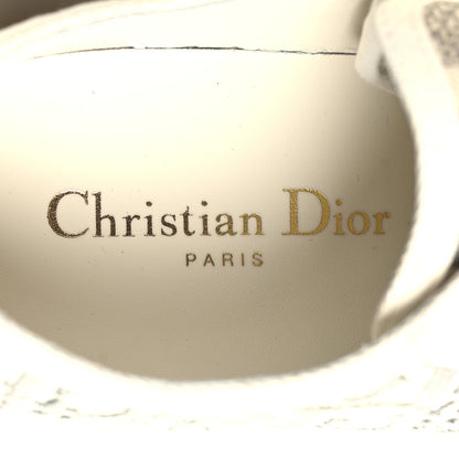 Christian Dior Canvas Oblique Walk'N'Dior Low Top Sneakers 36.5 Stone Grey 8 of 9