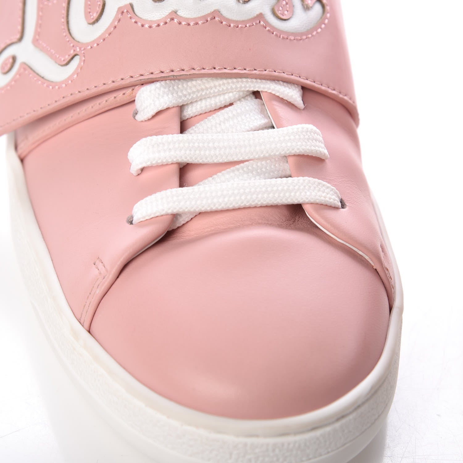 Louis Vuitton Calfskin Frontrow Sneakers 38 Rose Clair 12 of 12