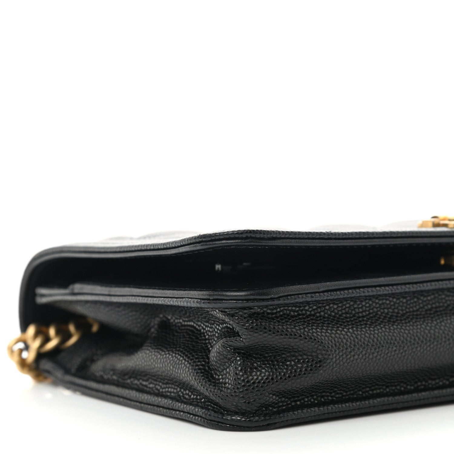 Chanel Caviar Quilted Boy Wallet On Chain WOC Black 11 of 13