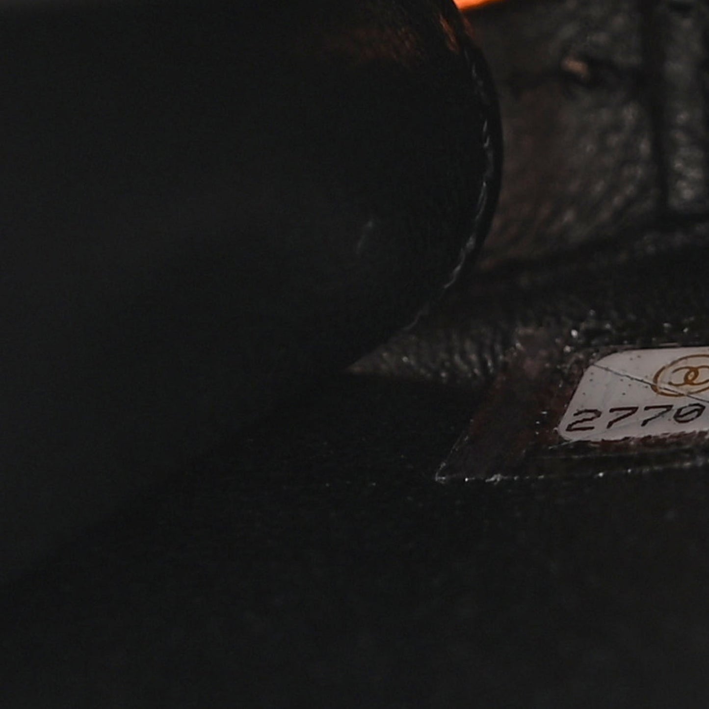 Caviar Quilted Medium CC Filigree Vanity Case Beige Black