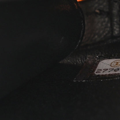 Chanel Caviar Quilted Medium CC Filigree Vanity Case Beige Black 7 of 11