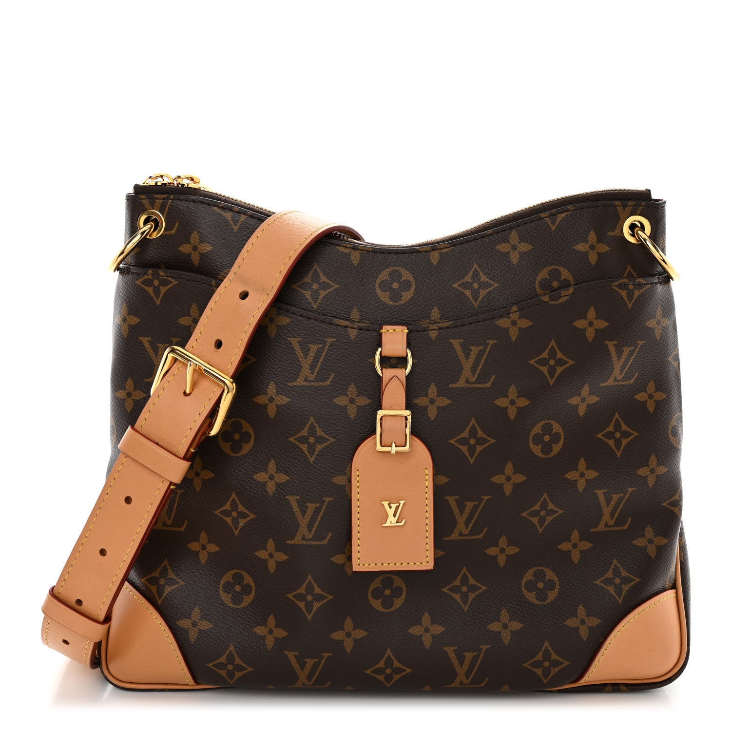 Louis Vuitton Monogram Odeon MM Natural 1 of 9