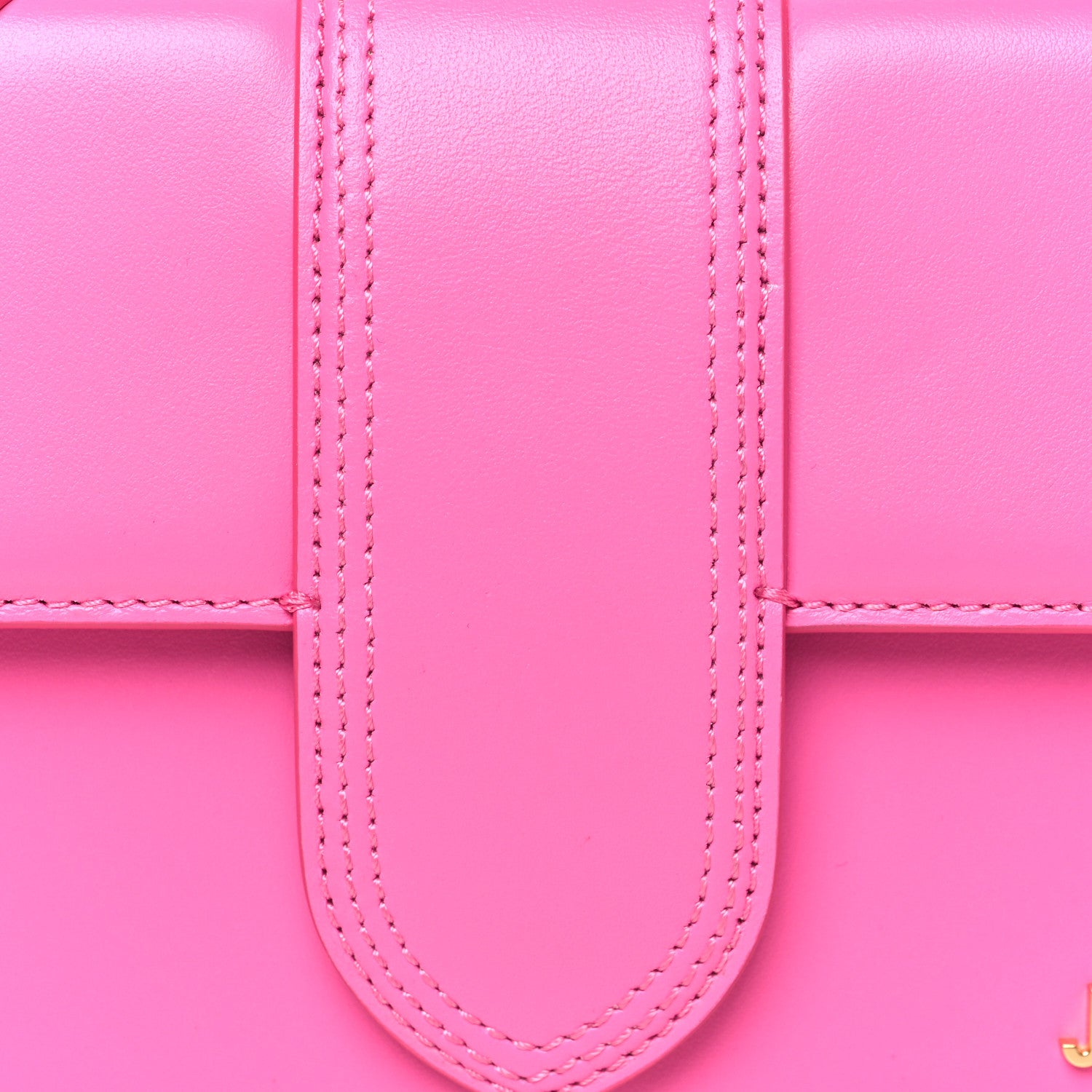 Jacquemus Smooth Calfskin Le Grand Bambino Neon Pink 7 of 9