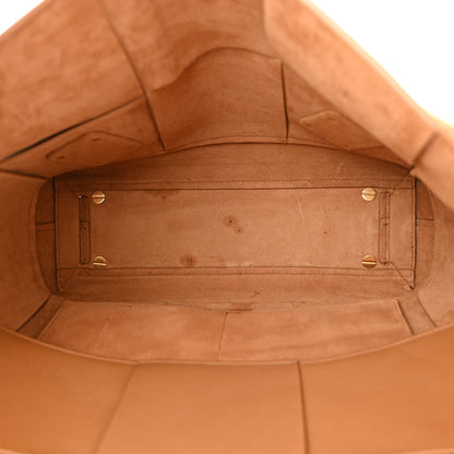 Bottega Veneta Grained Calfskin Maxi Intrecciato Medium Arco Caramel 5 of 11