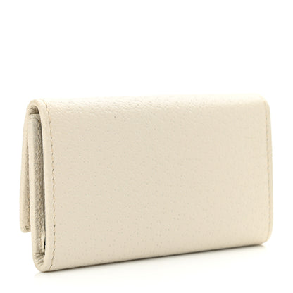 Gucci Calfskin 6 Key Holder White 3 of 8