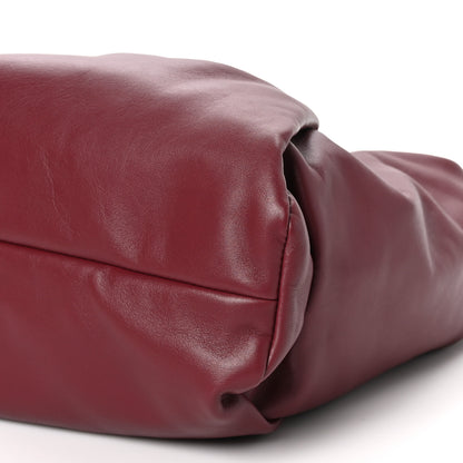 Bottega Veneta Smooth Butter Calfskin Small The Shoulder Pouch Dark Red 9 of 9