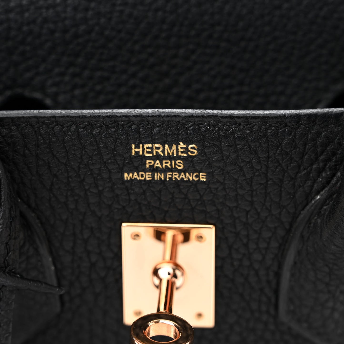 Togo Birkin 25 Black